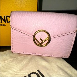 FENDI Compact F is Fendi tri-fold wallet